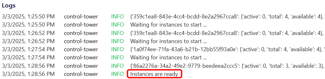 Distributed Testing Logs2
