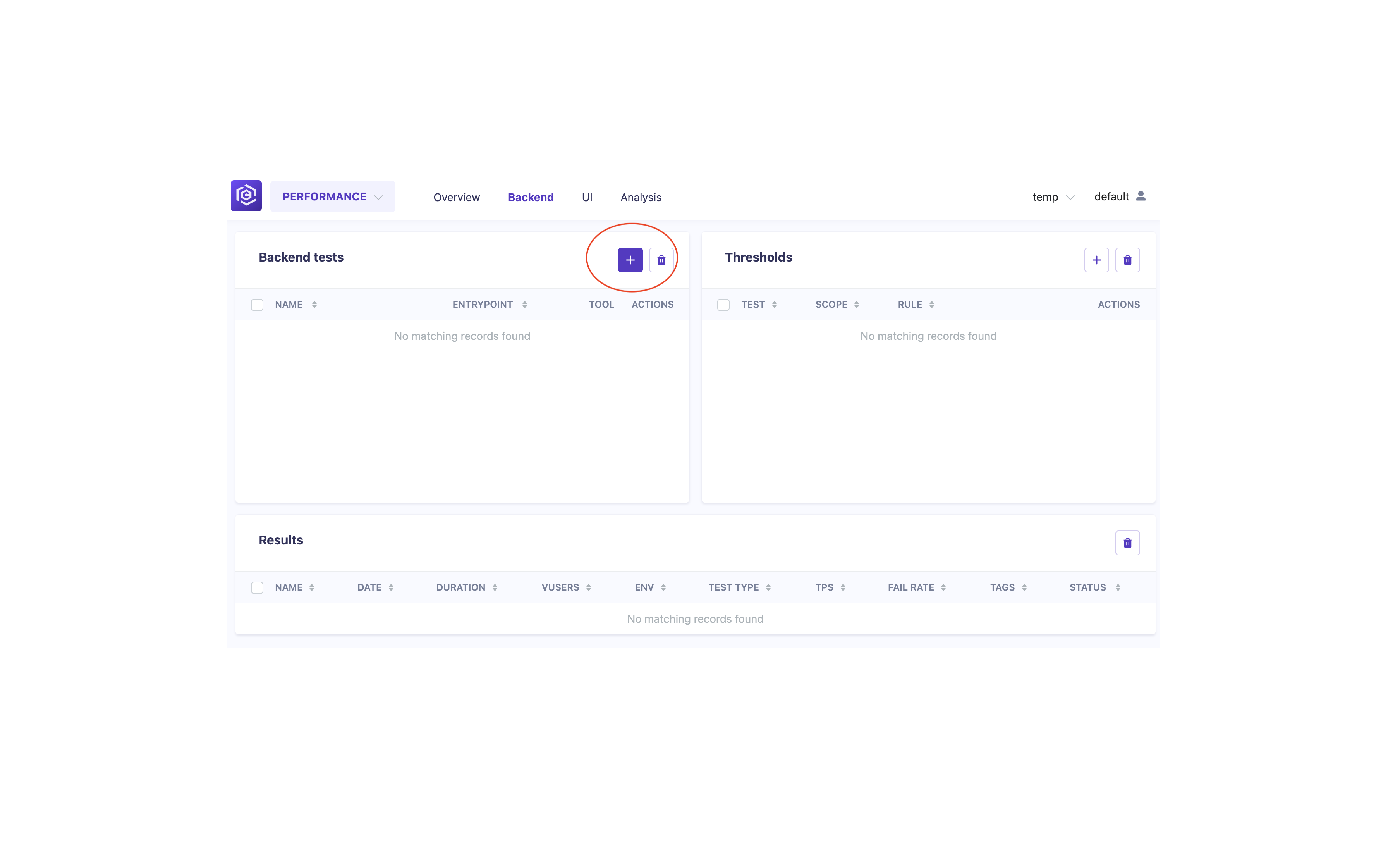 Add Backend Test